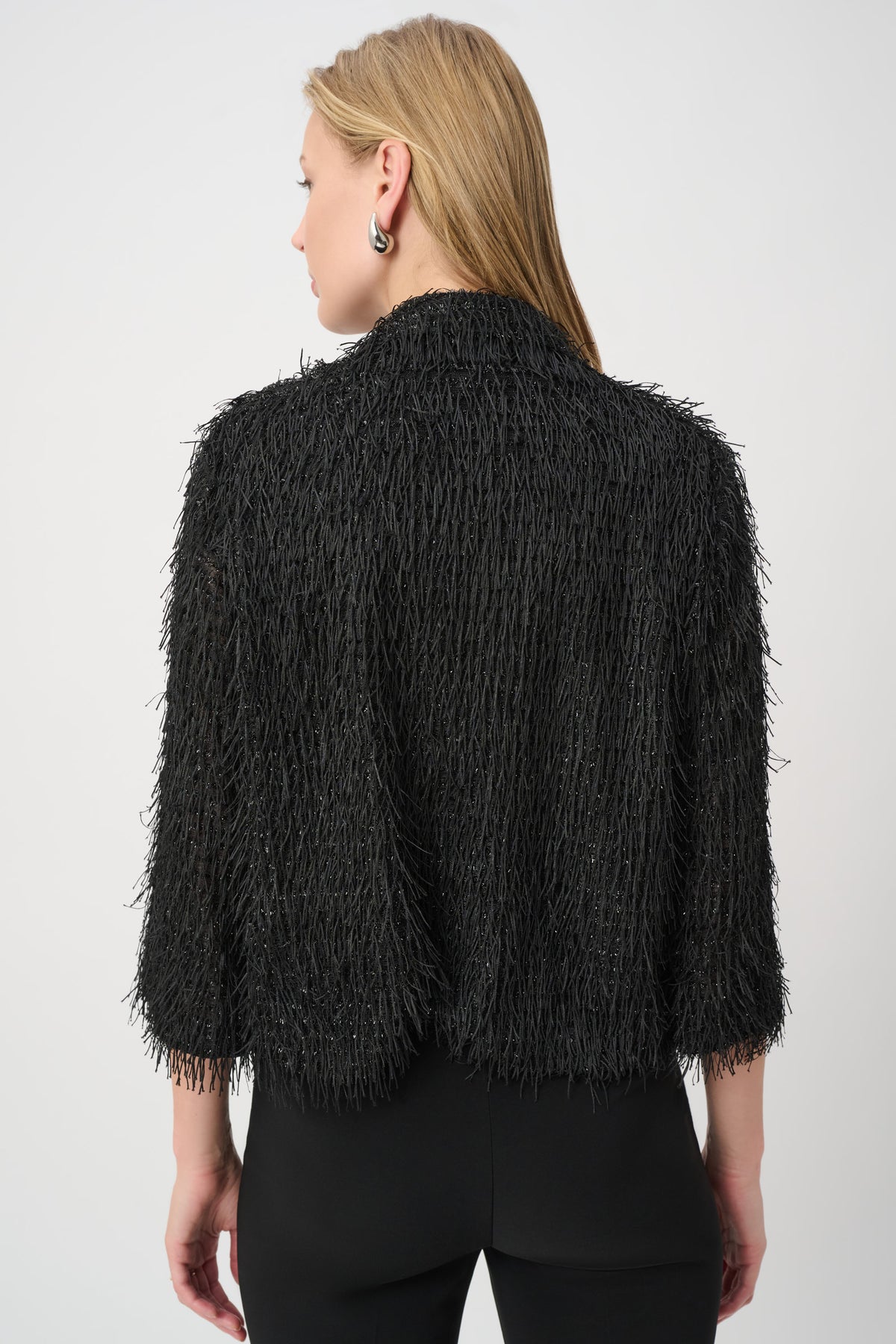 Joseph Ribkoff Fringed Jacket 264128