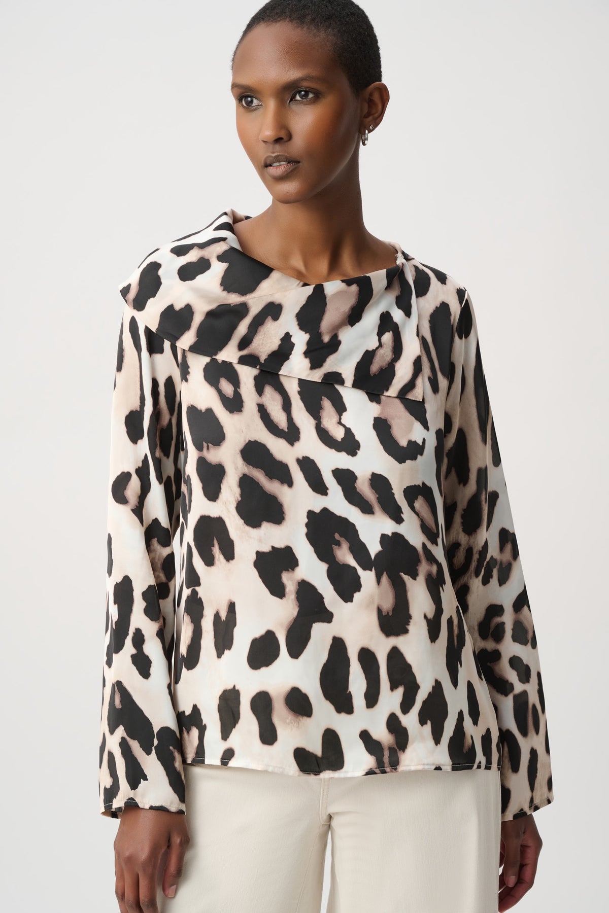 Joseph Ribkoff Animal Print Blouse 264204