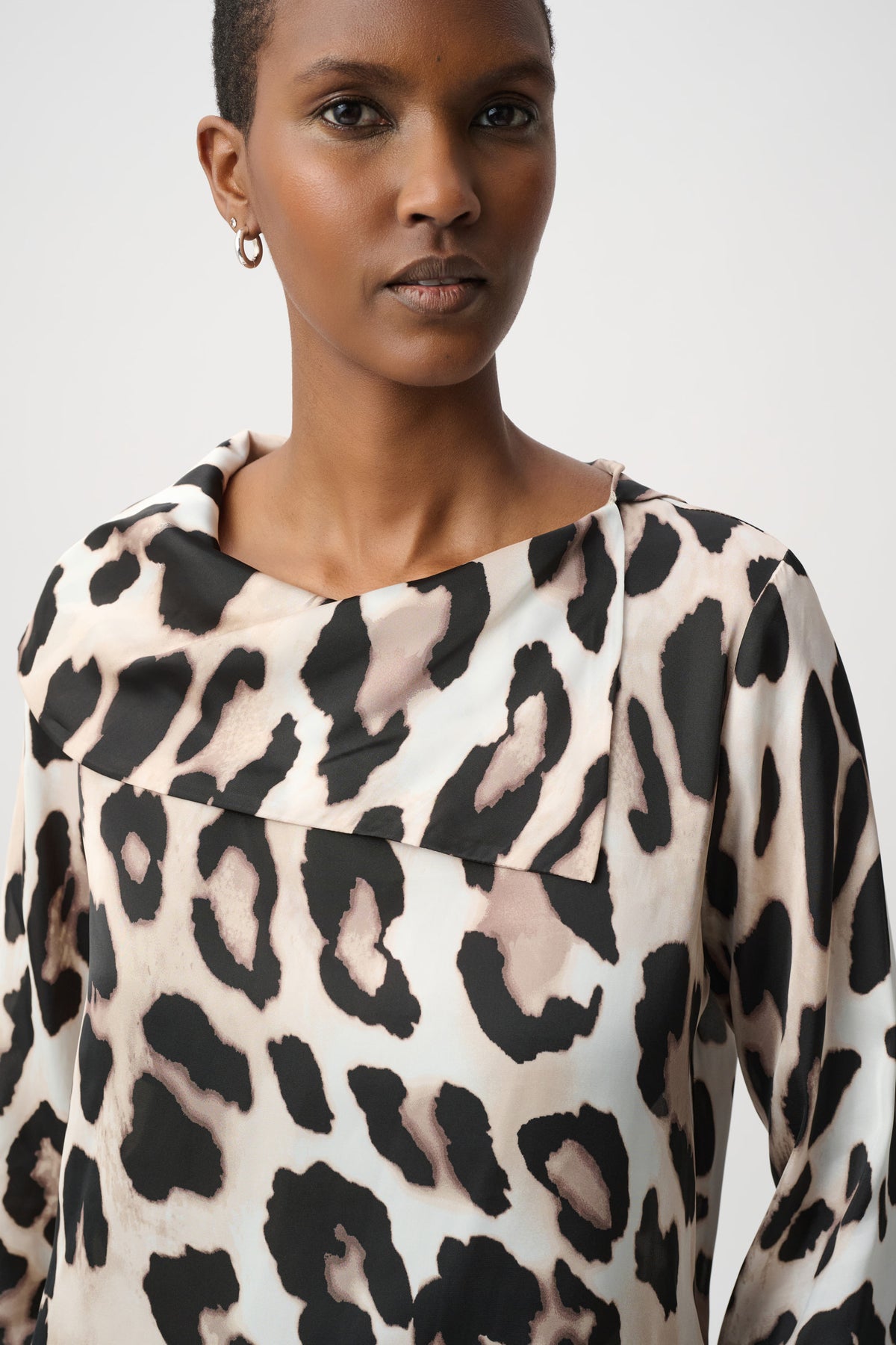 Joseph Ribkoff Animal Print Blouse 264204
