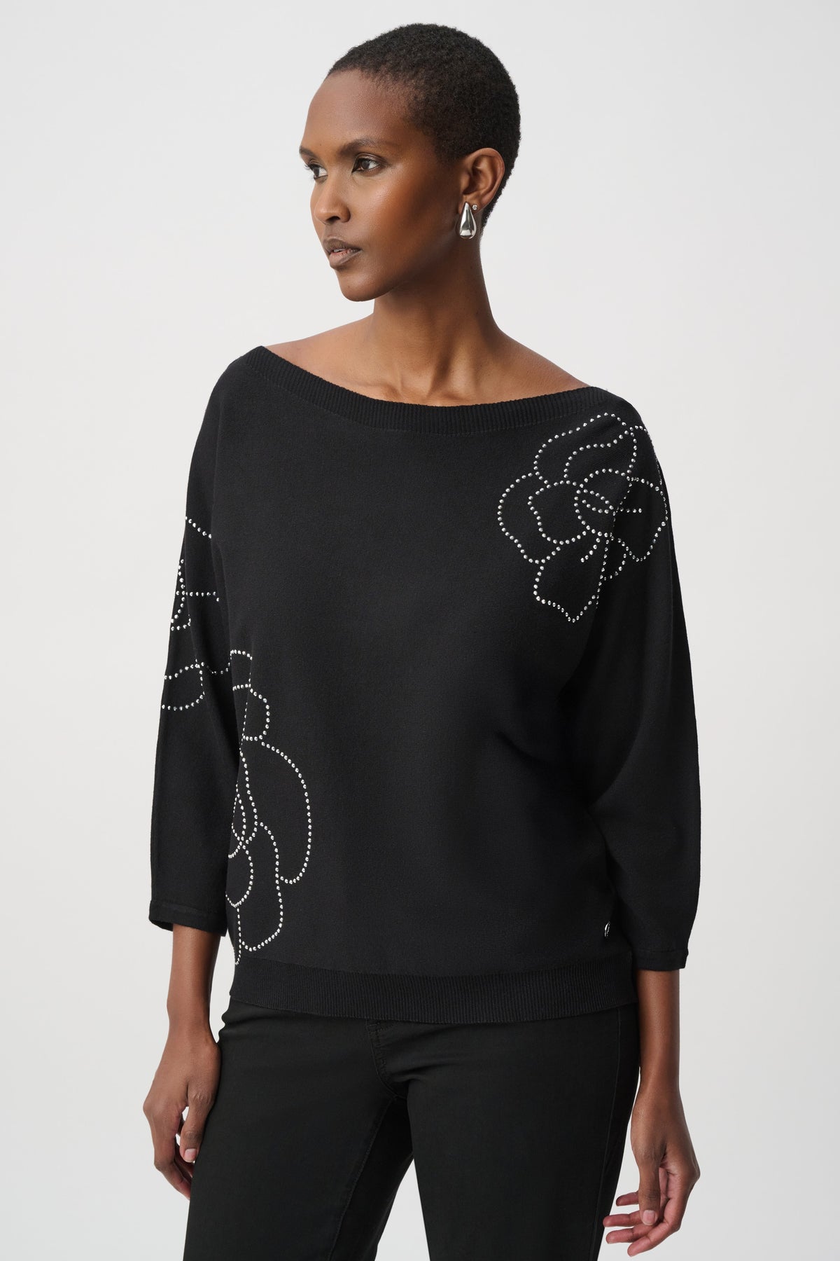 Joseph Ribkoff Floral Sweater 264957