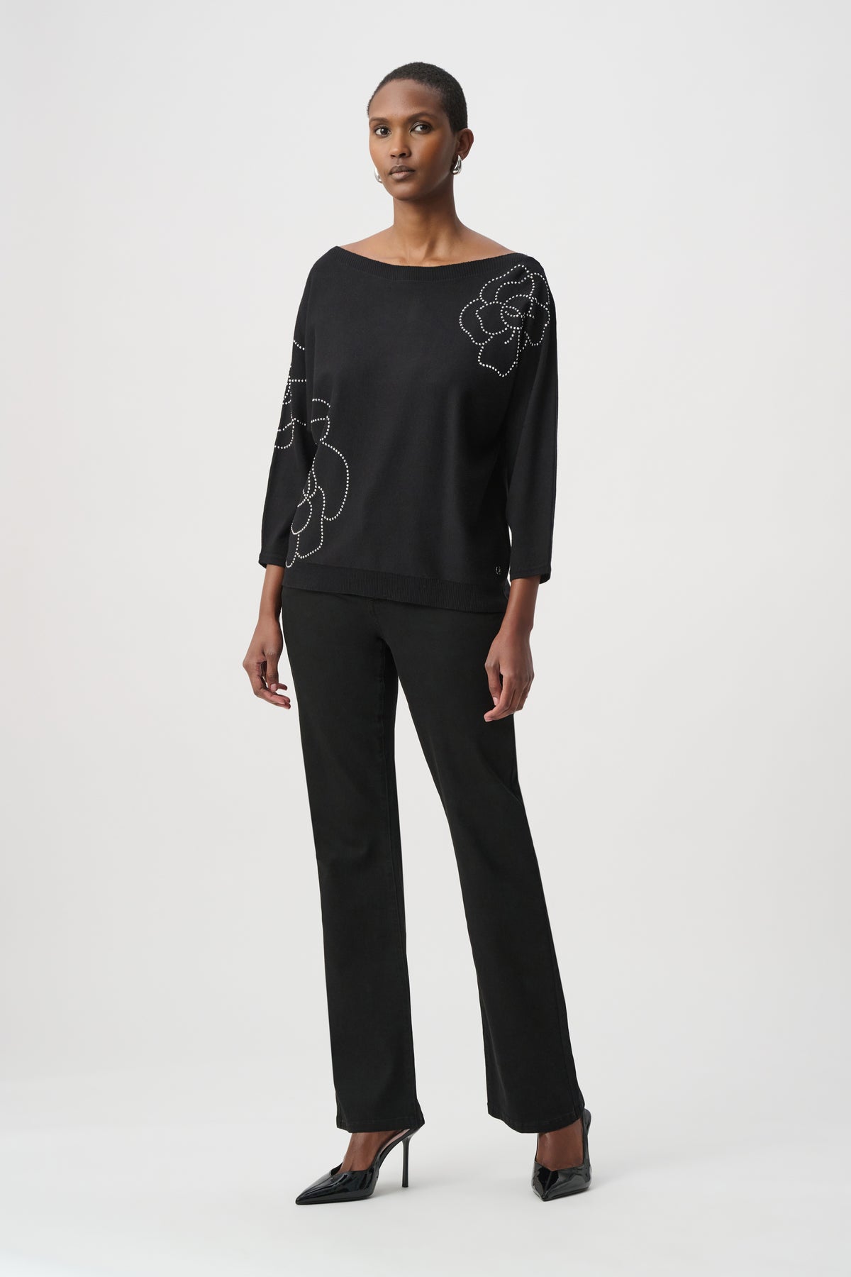Joseph Ribkoff Floral Sweater 264957