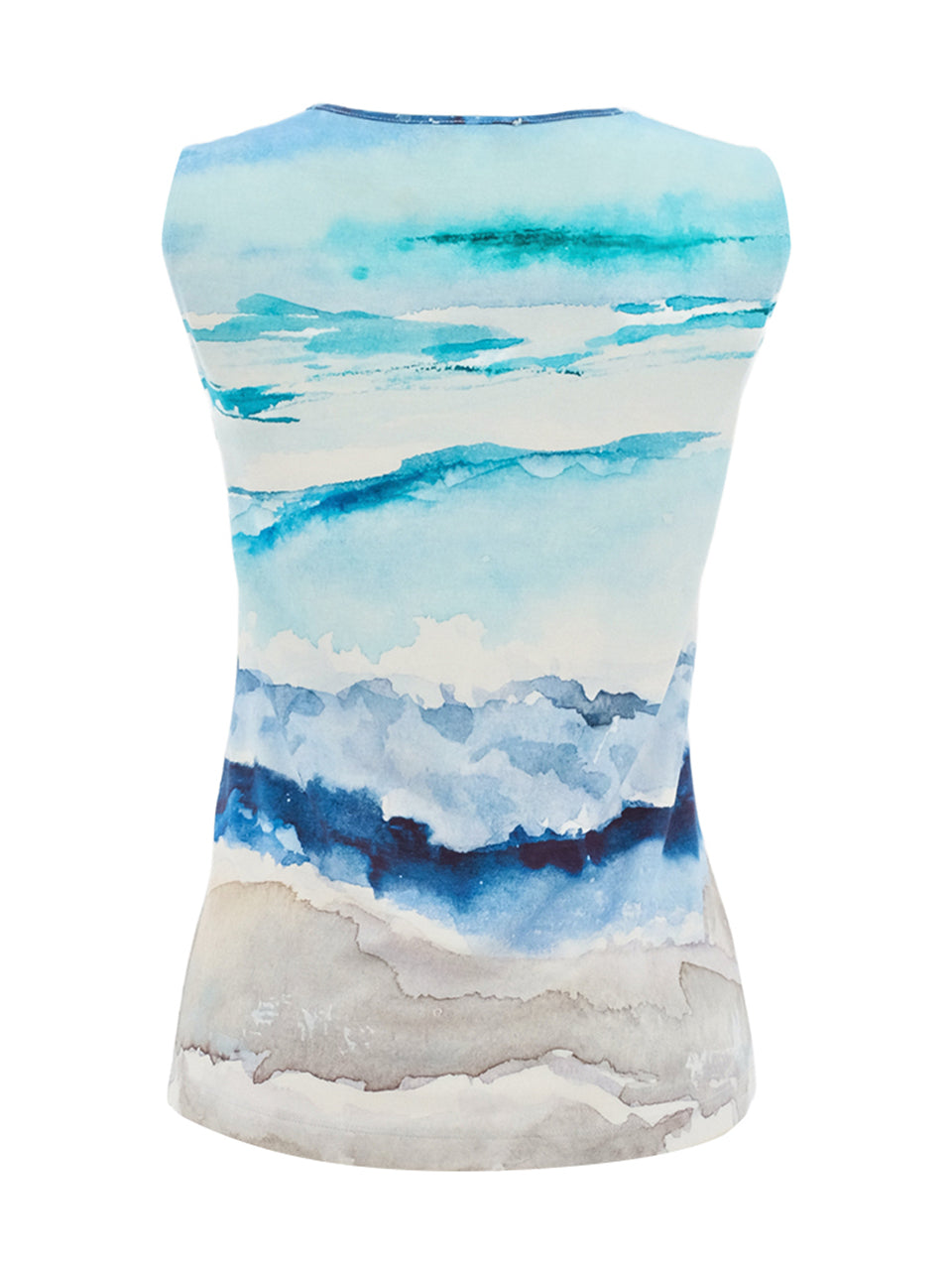 Dolcezza Wave Print Top 26610