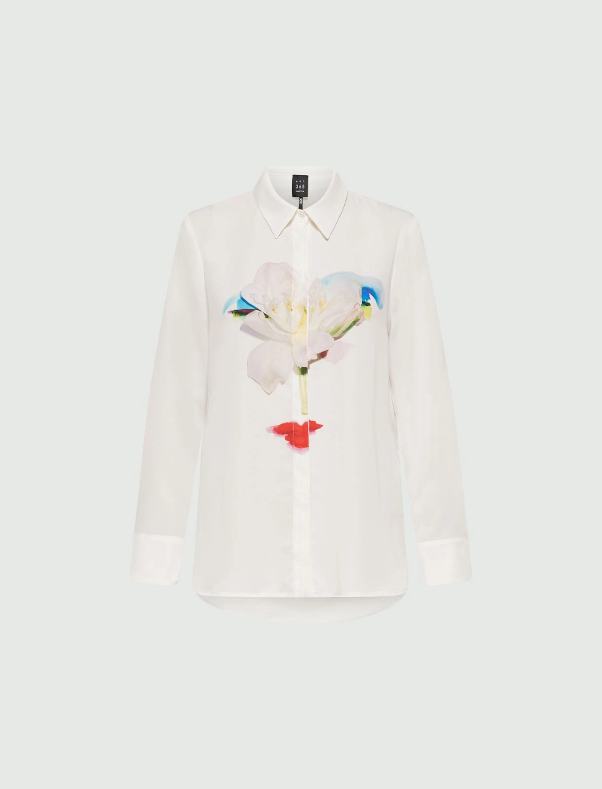 Marella Crepe Flower Print Shirt Bali