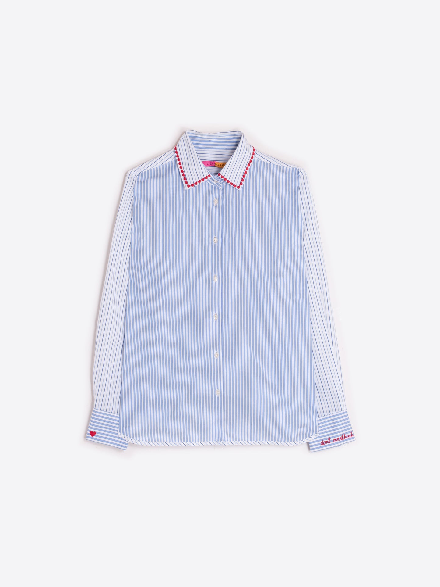 Vilagallo Cotton Stripe Shirt 32660