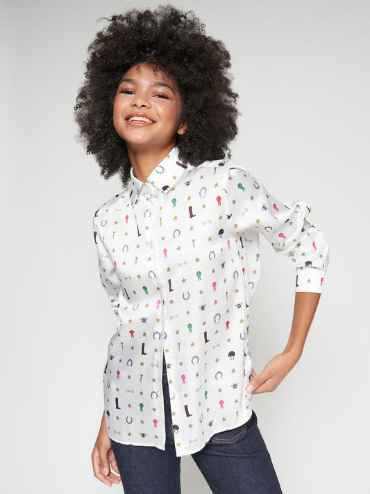 Vilagallo Print Shirt 32721