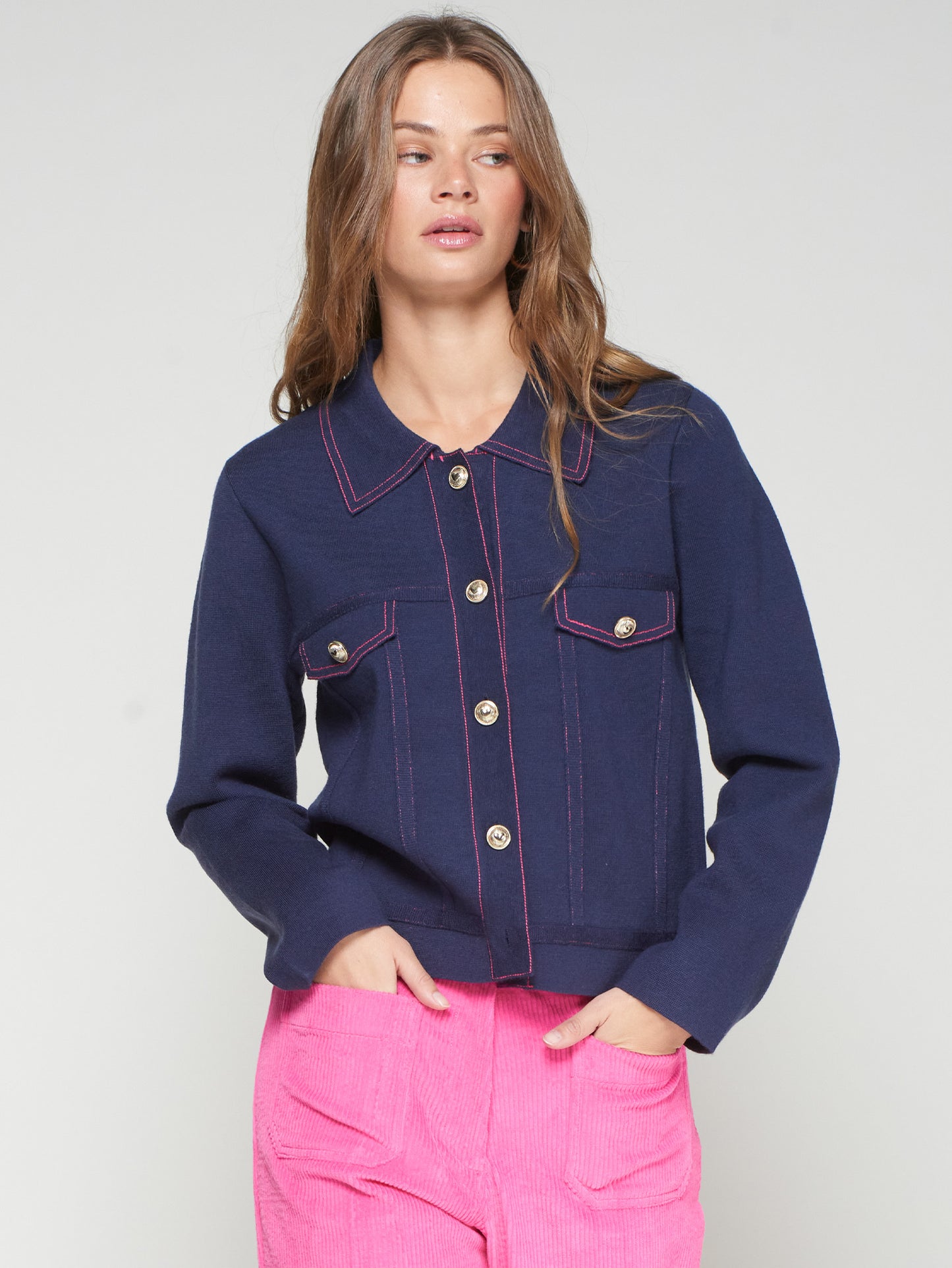 Vilagallo Knitted Jacket 32764