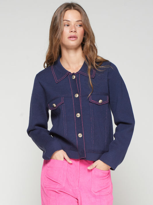 Vilagallo Knitted Jacket 32764