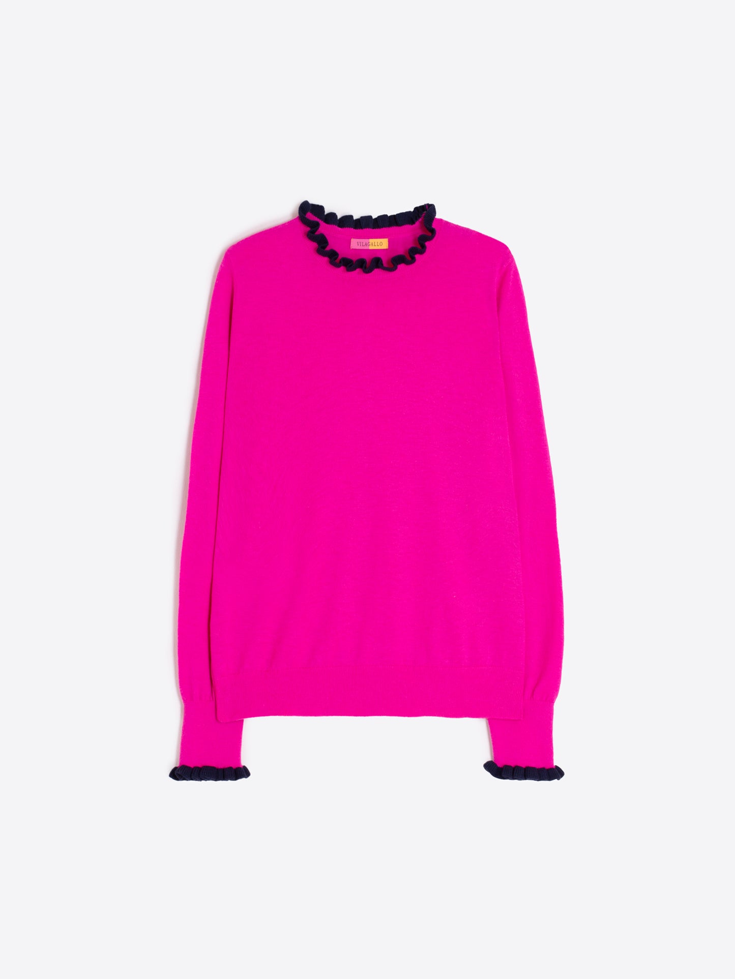 Vilagallo Ruffle Sweater 32775