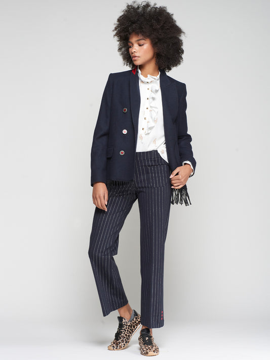 Vilagallo Fringed Jacket 32839