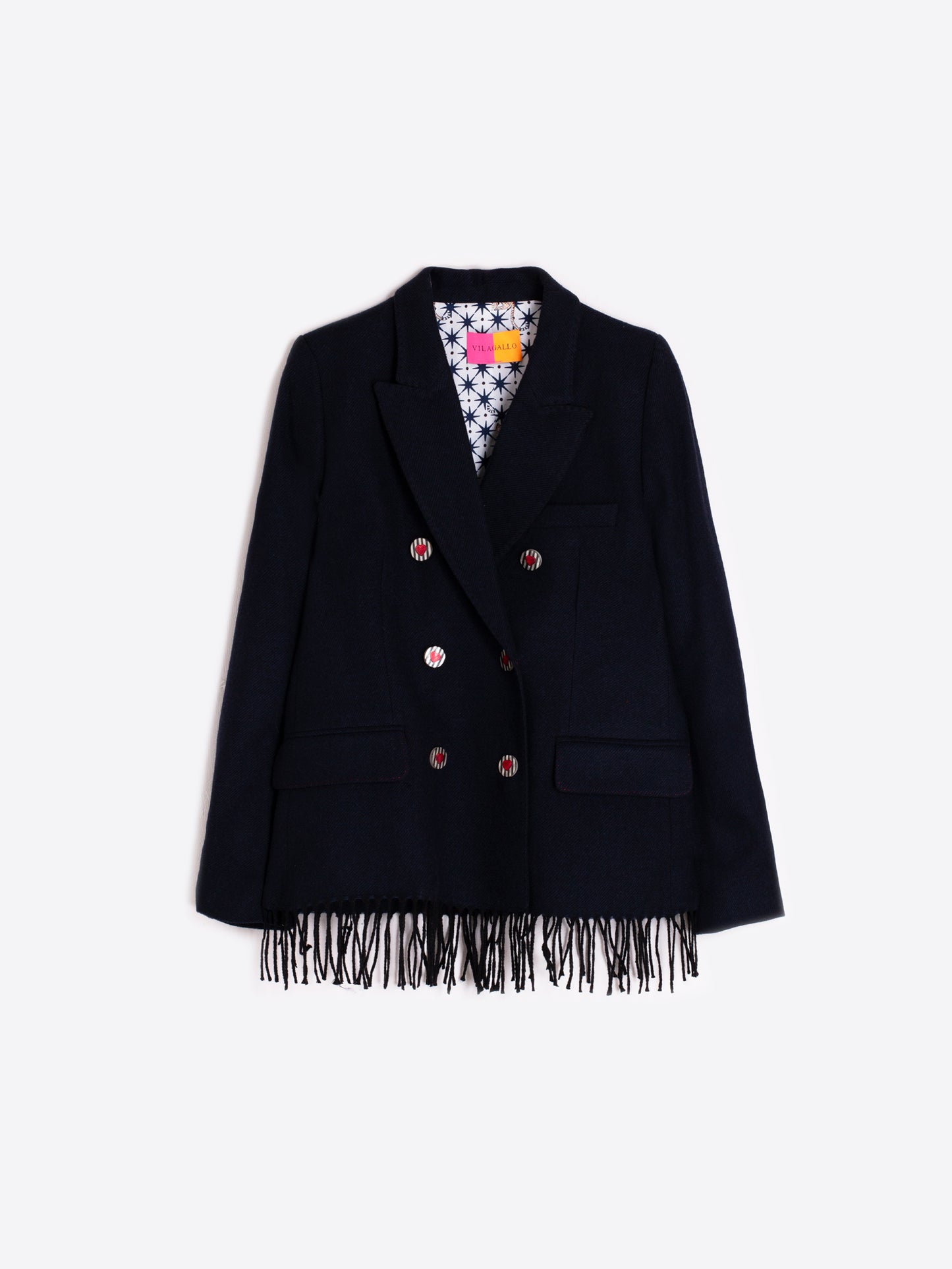 Vilagallo Fringed Jacket 32839