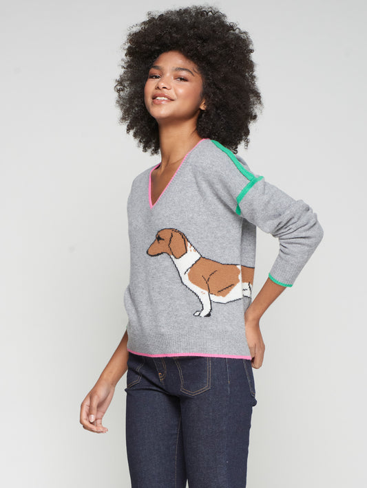 Vilagallo Print Sweater 32895