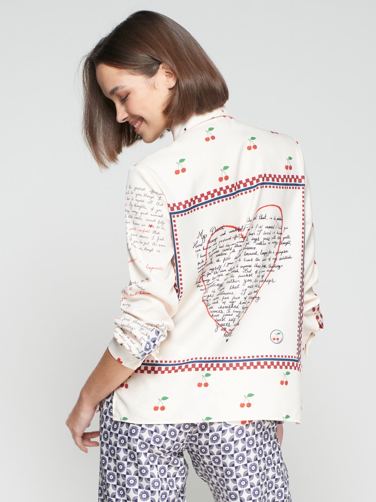 Vilagallo Print Shirt 32916