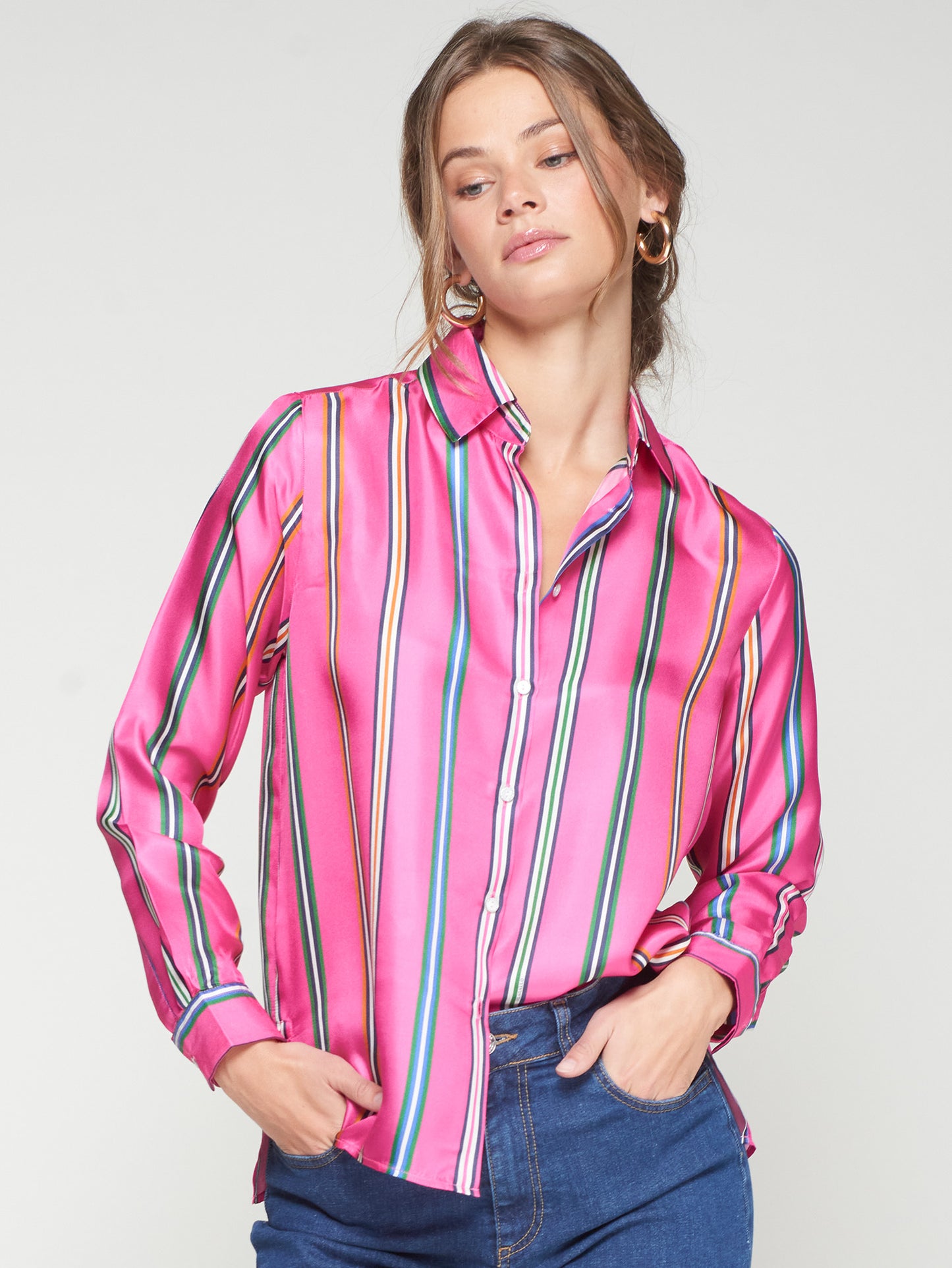 Vilagallo Silk Shirt 32969