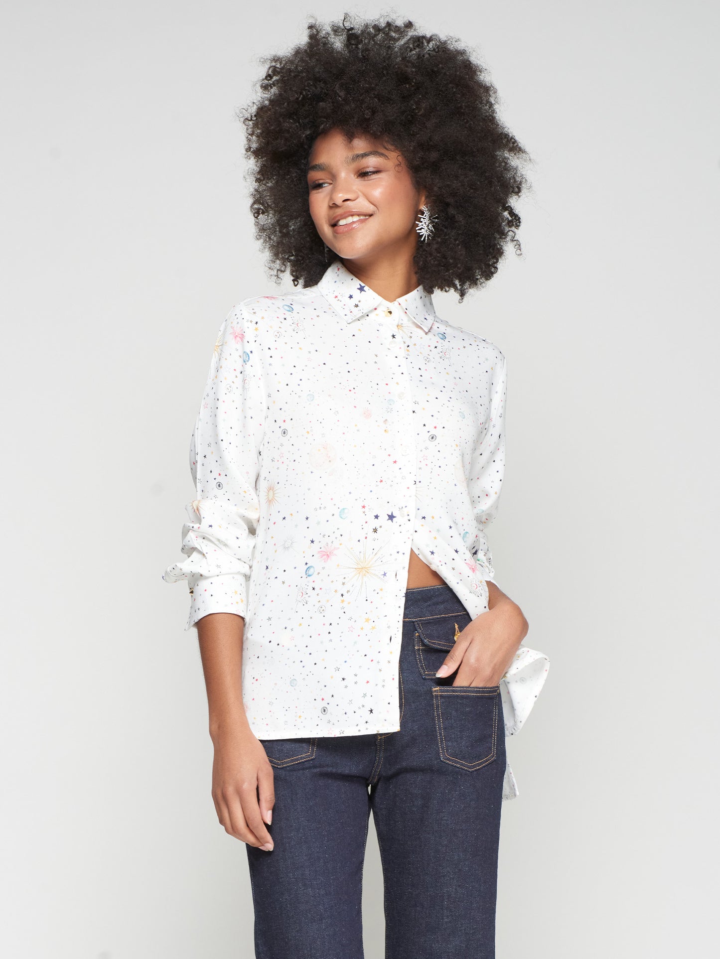 Vilagallo Print Shirt 33055
