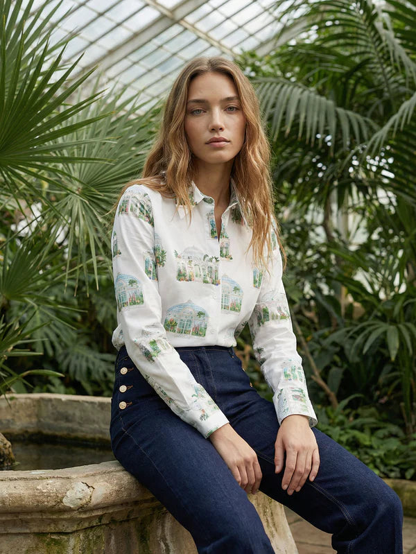 Vilagallo Kew Garden Print Shirt 33309