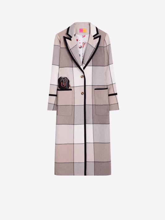 Vilagallo Check Dachshund Coat 33751