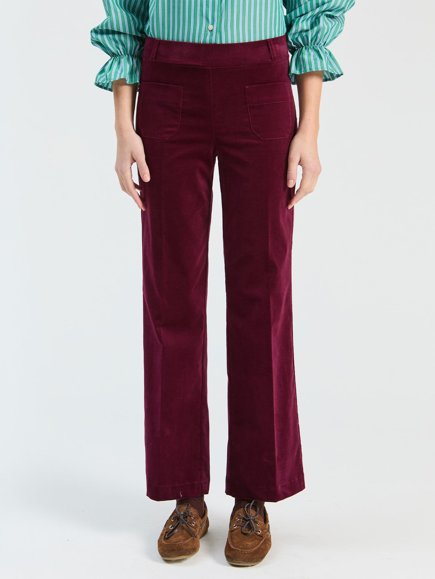 Vilagallo Velvet Trousers 33835