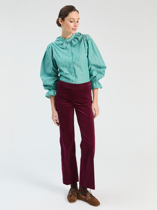 Vilagallo Velvet Trousers 33835