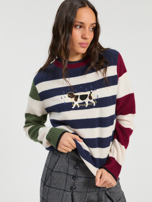 Vilagallo Stripe Sweater 33958