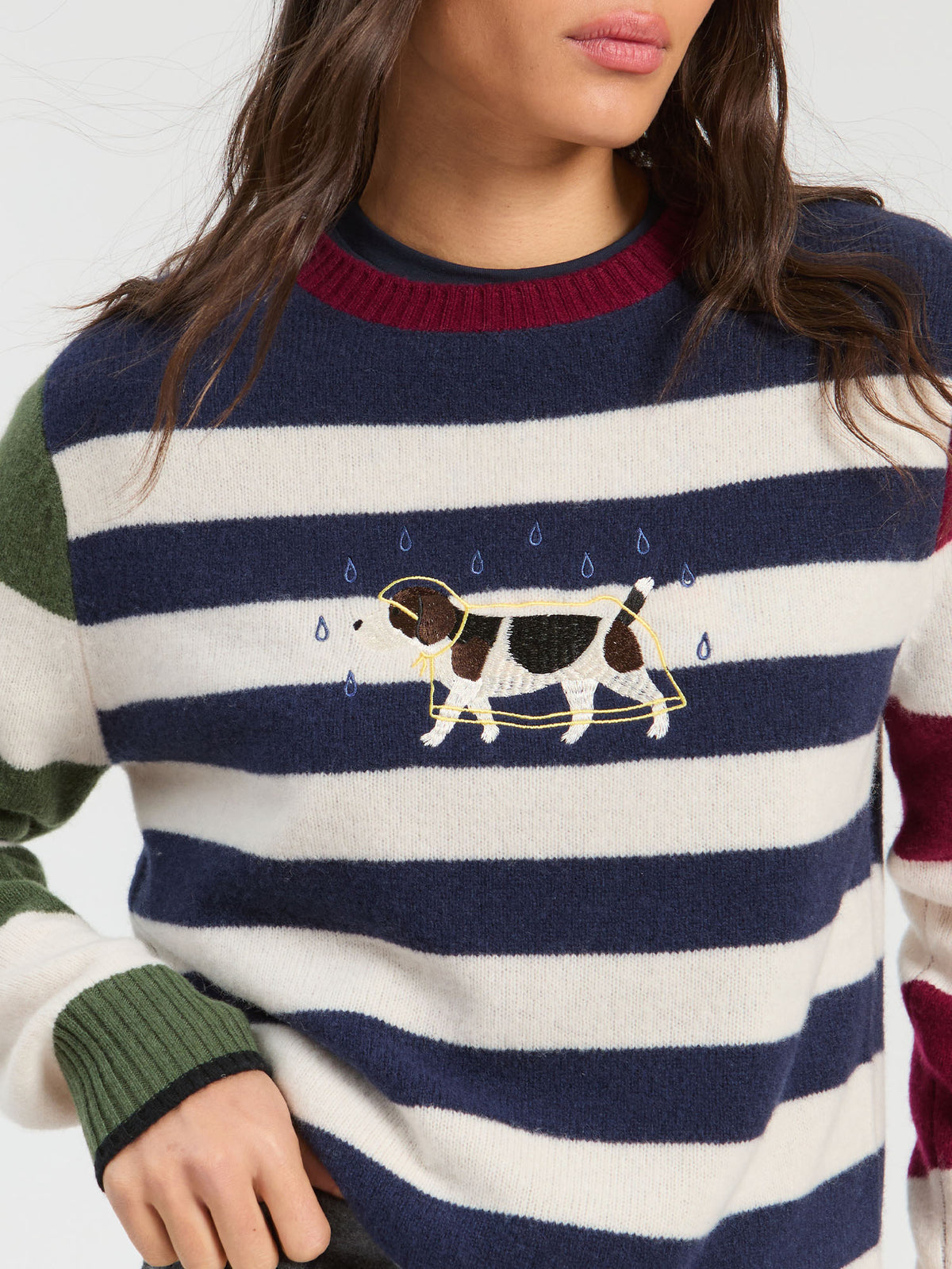 Vilagallo Stripe Sweater 33958