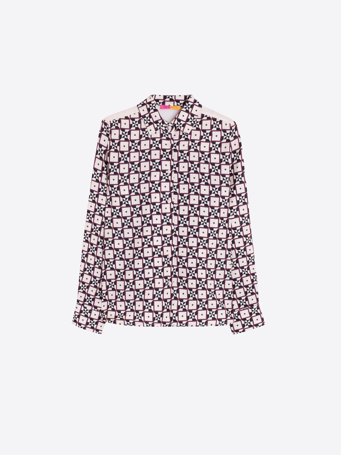 Vilagallo Geo Print Shirt 34093