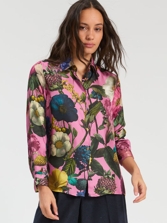 Vilagallo Floral Kew Shirt 34098