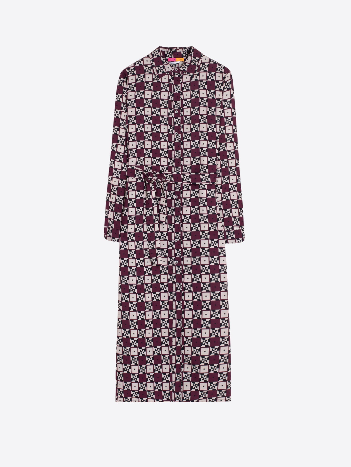 Vilagallo Geo Print Dress 34113