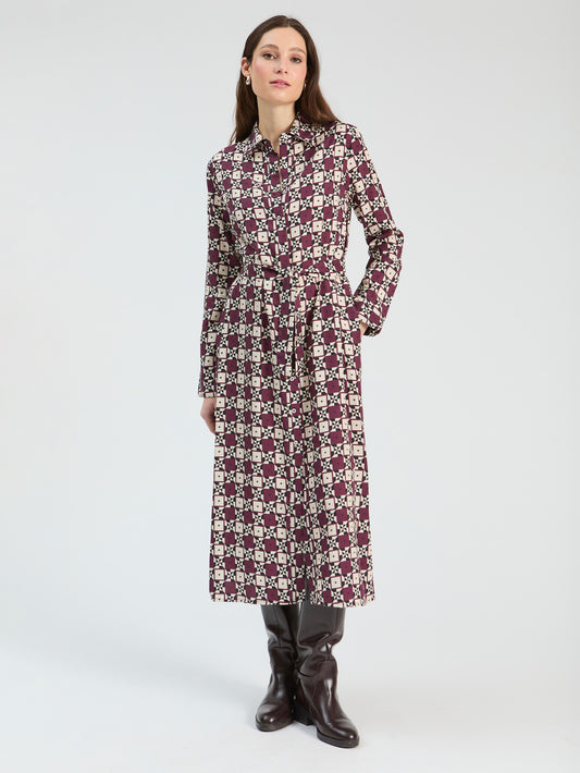 Vilagallo Geo Print Dress 34113