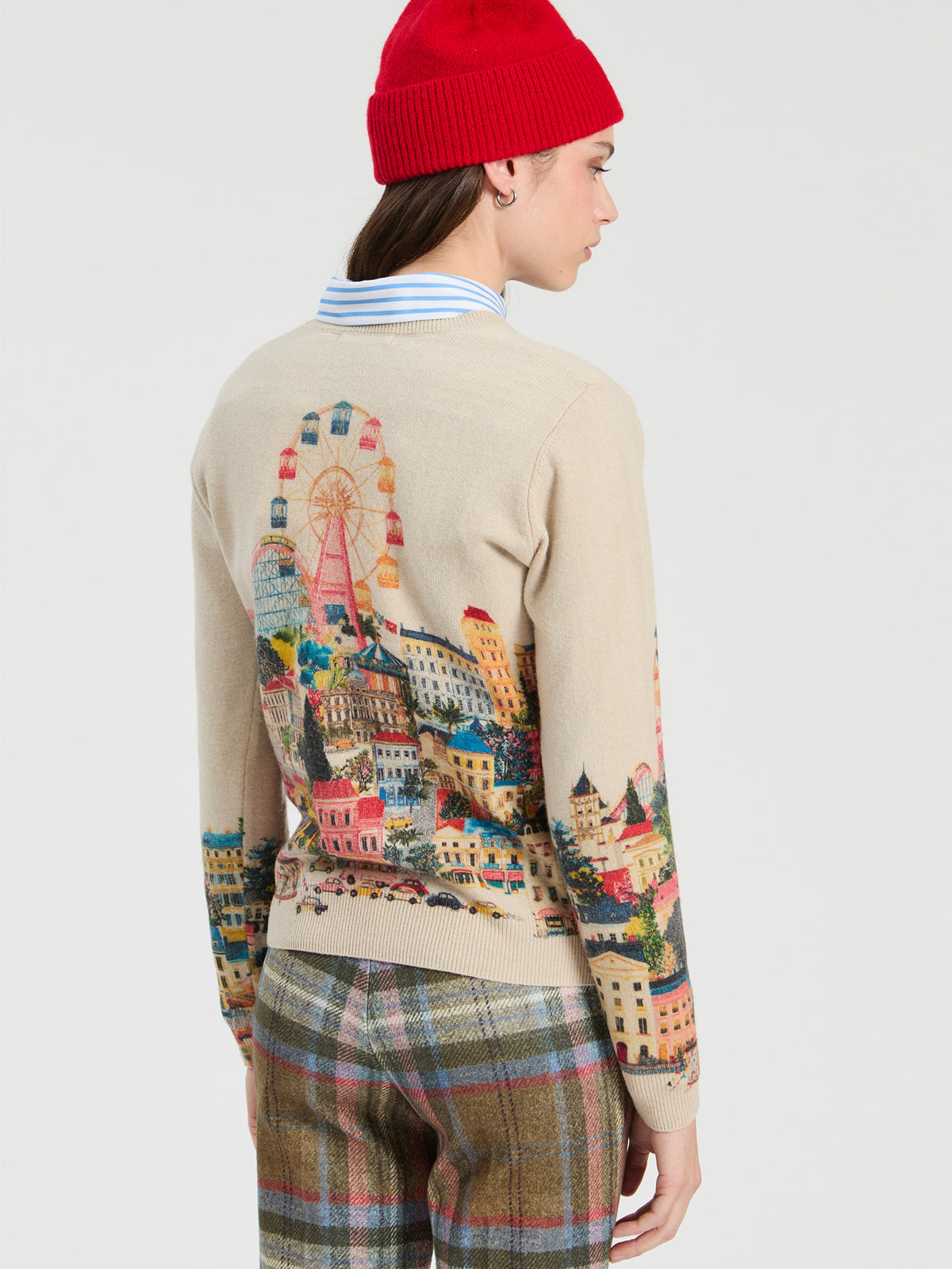Vilagallo Multi City Sweater 34134