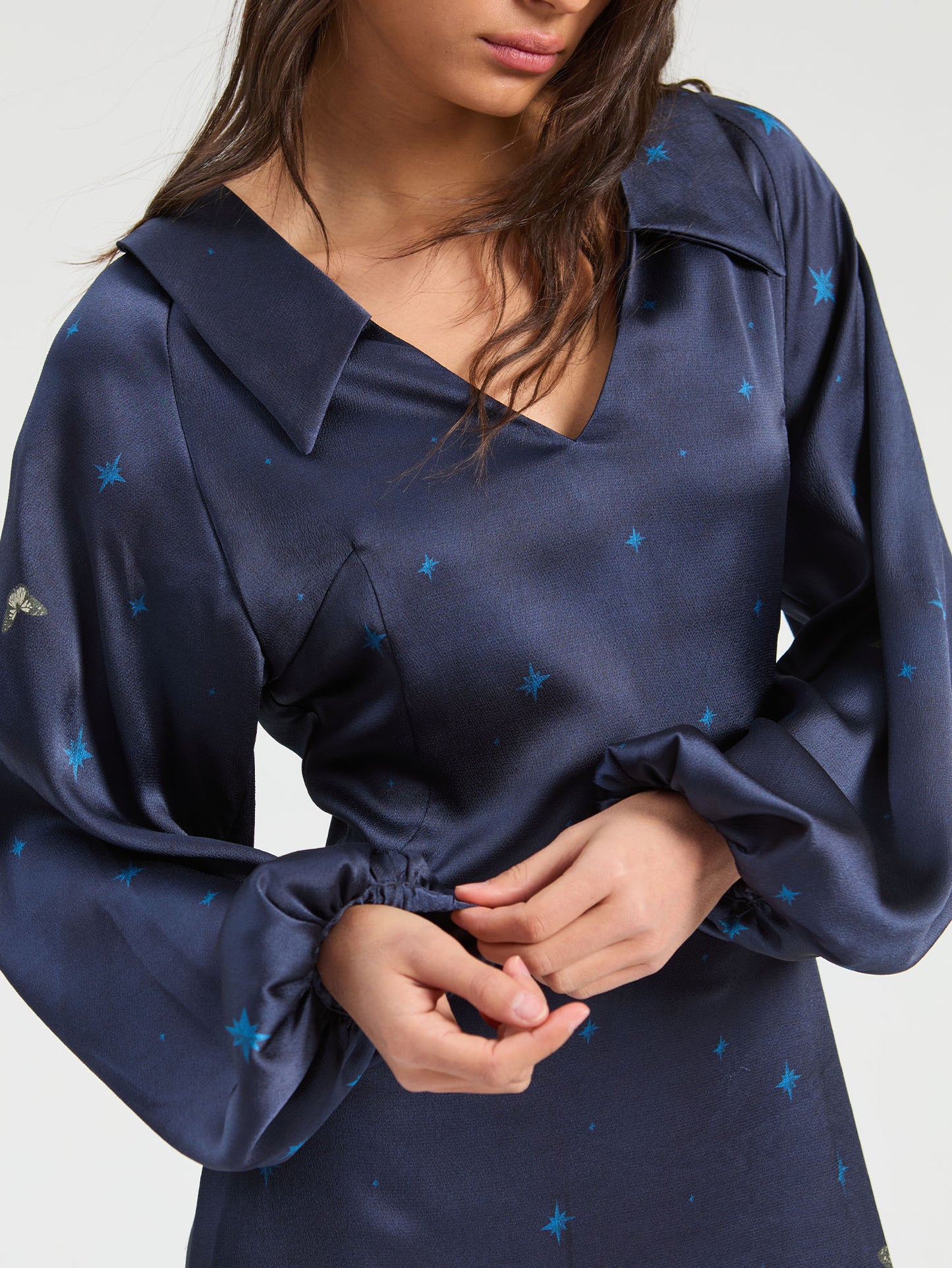 Vilagallo Star Print Dress 34175
