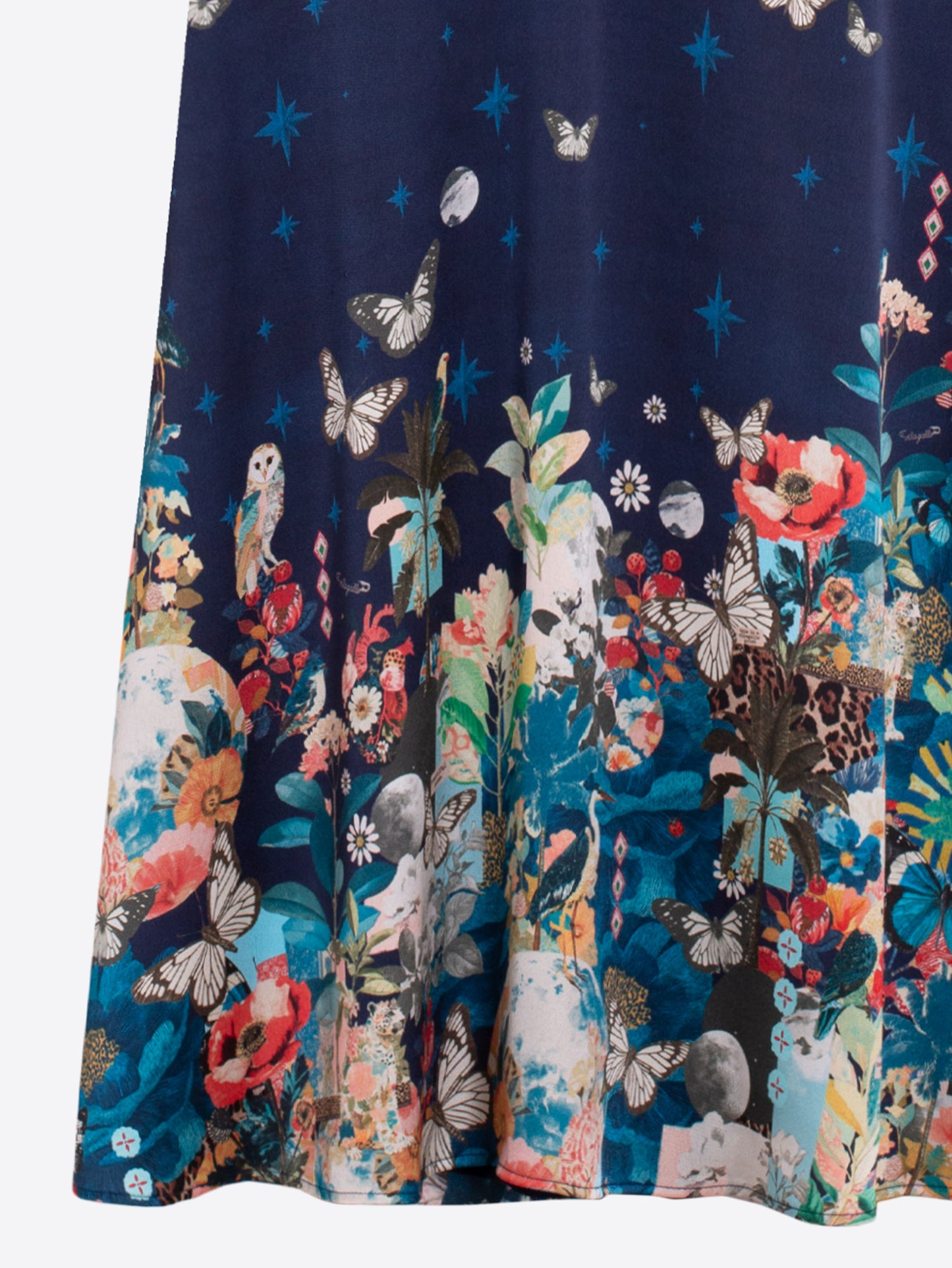 Vilagallo Star Print Dress 34175