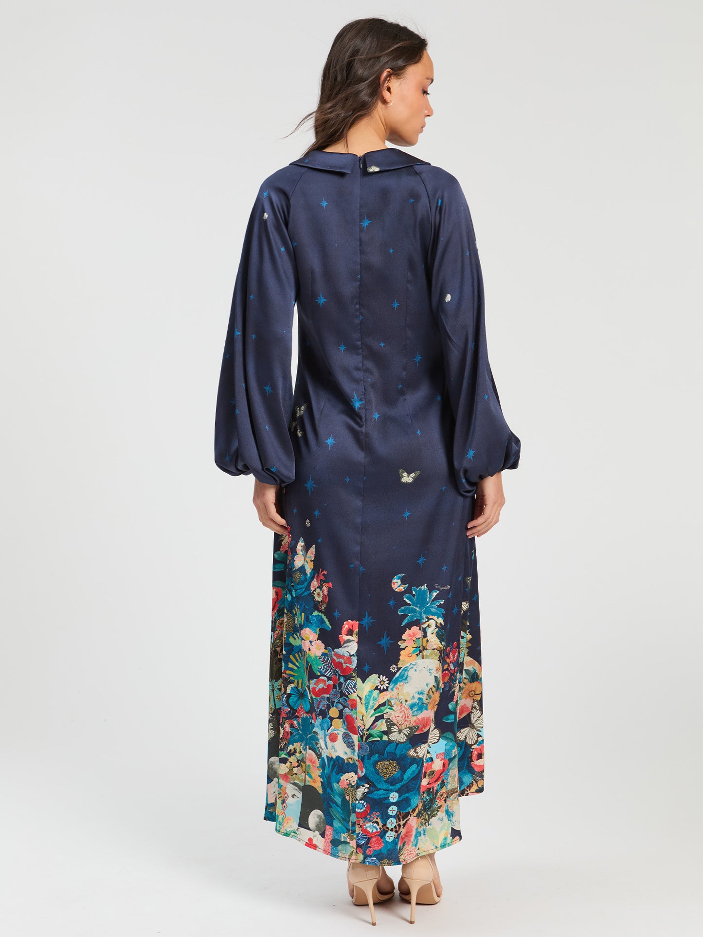 Vilagallo Star Print Dress 34175