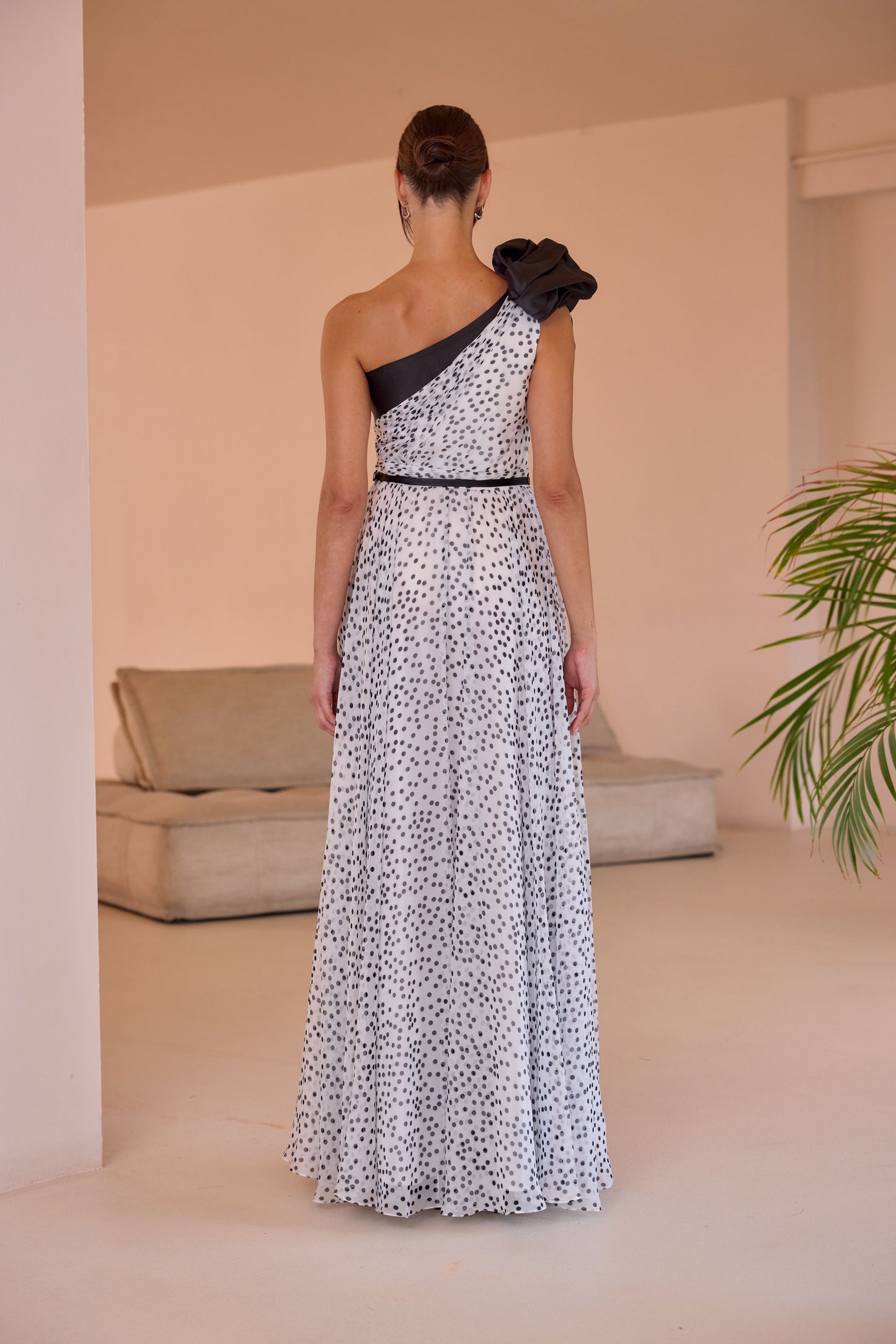 Coming Soon - Carla Ruiz Polka Dot Dress 52-709