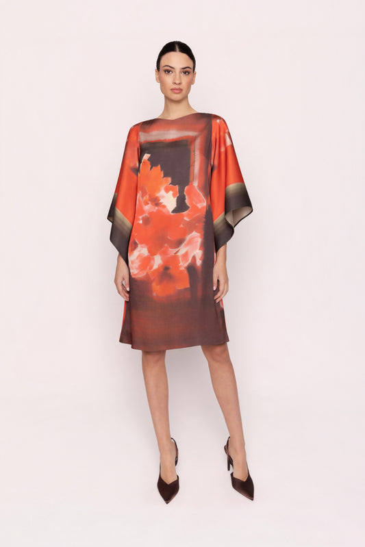 Carla Ruiz Print Shift Dress 53146