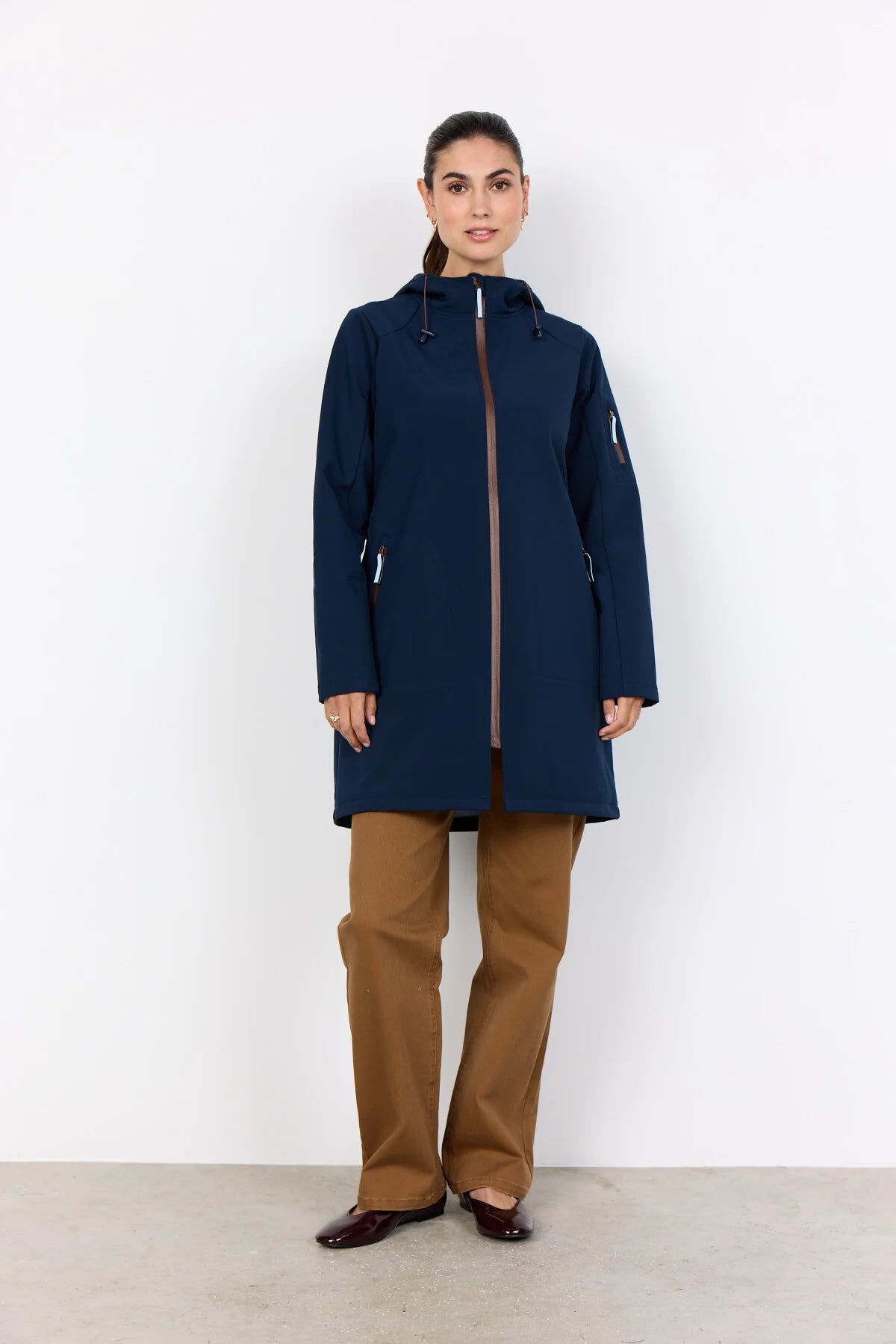 Soya Concept Navy Coat 41524