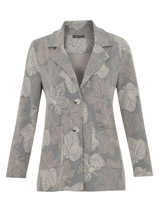 Dolcezza Leaf Print Jacket