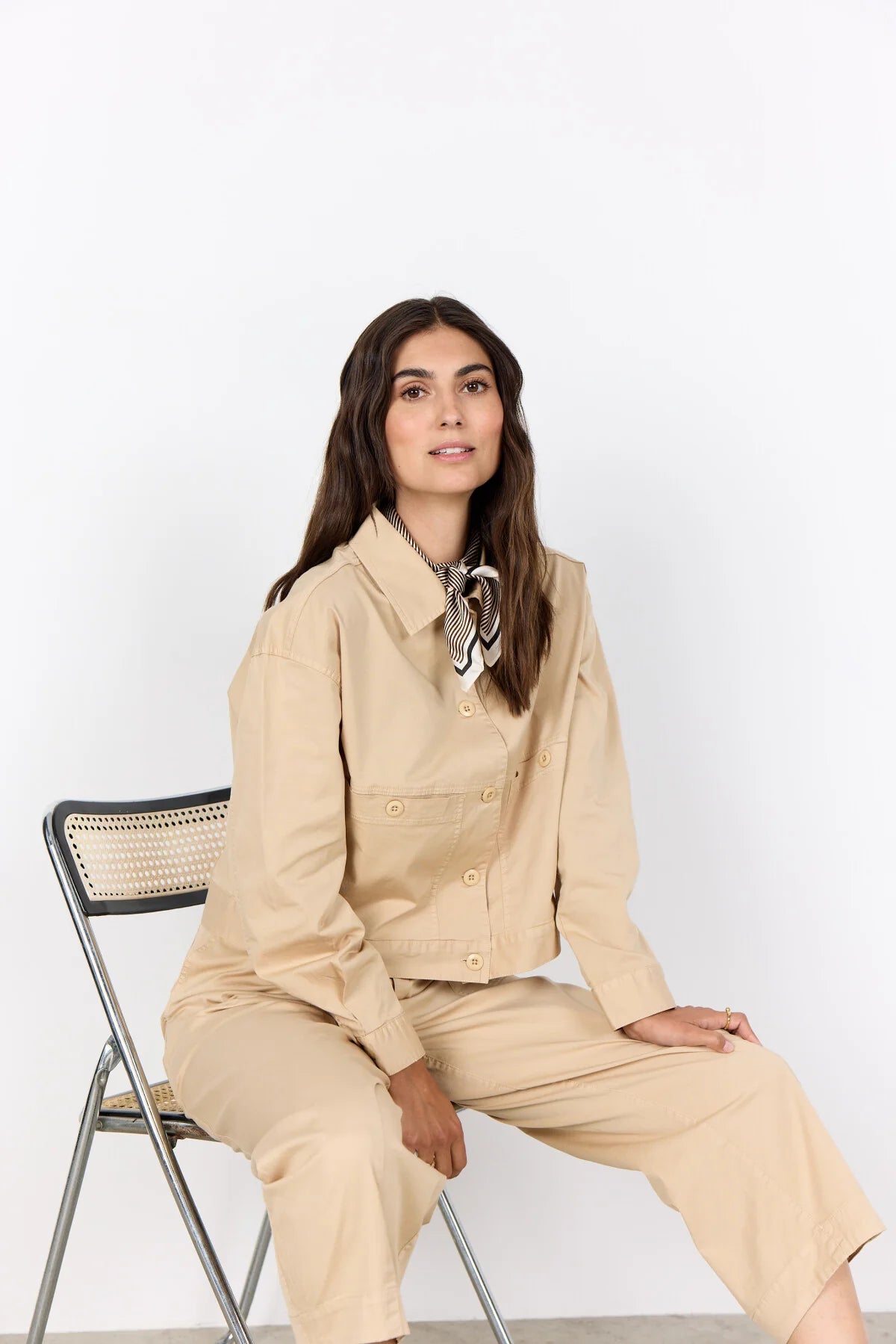 Soya Concept Sand Cotton Jacket 41679