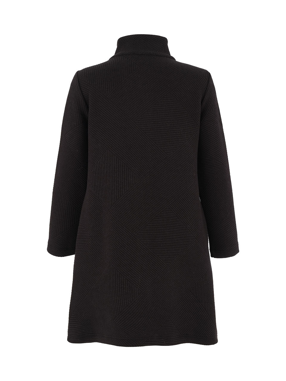 Dolcezza Black Jersey Coatigan 75195