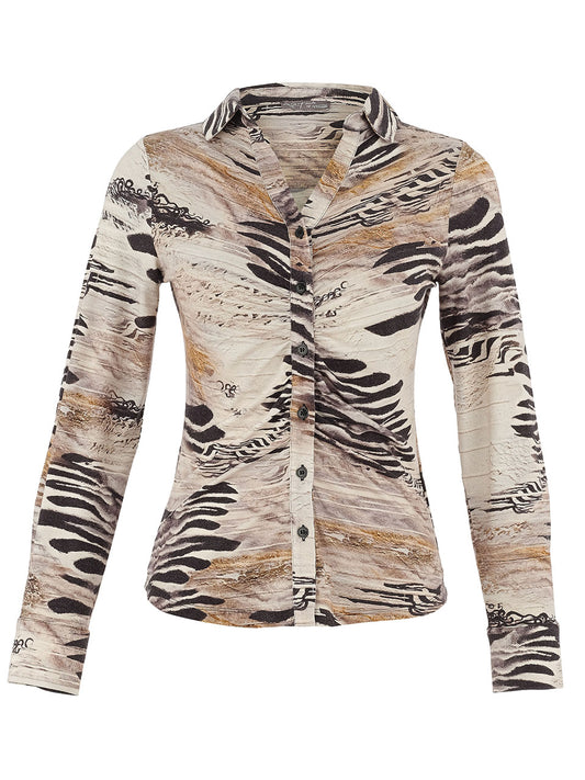 Dolcezza Animal Jersey Shirt 75683