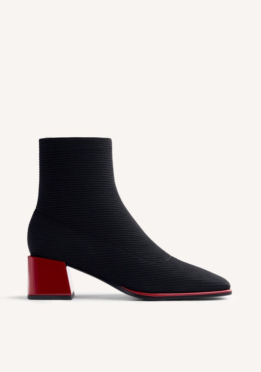 Gioseppo Black Elastic Boots Inger