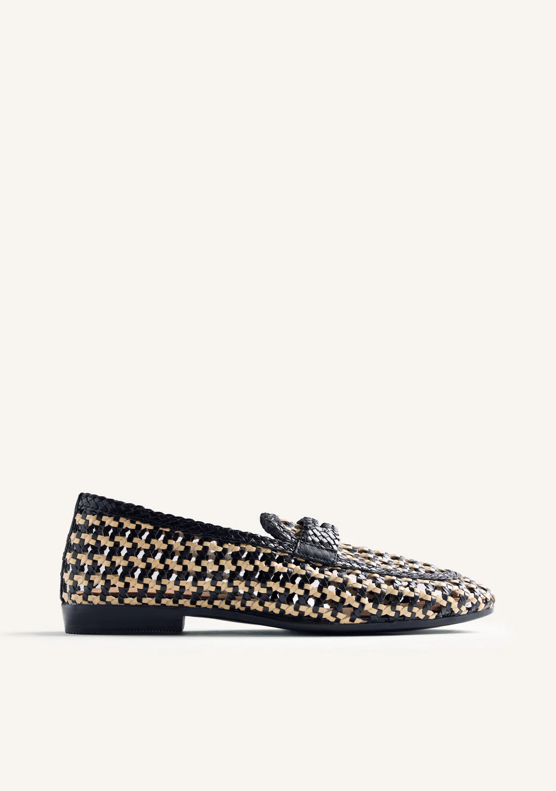 Gioseppo Rafia Woven Loafer Wabasha