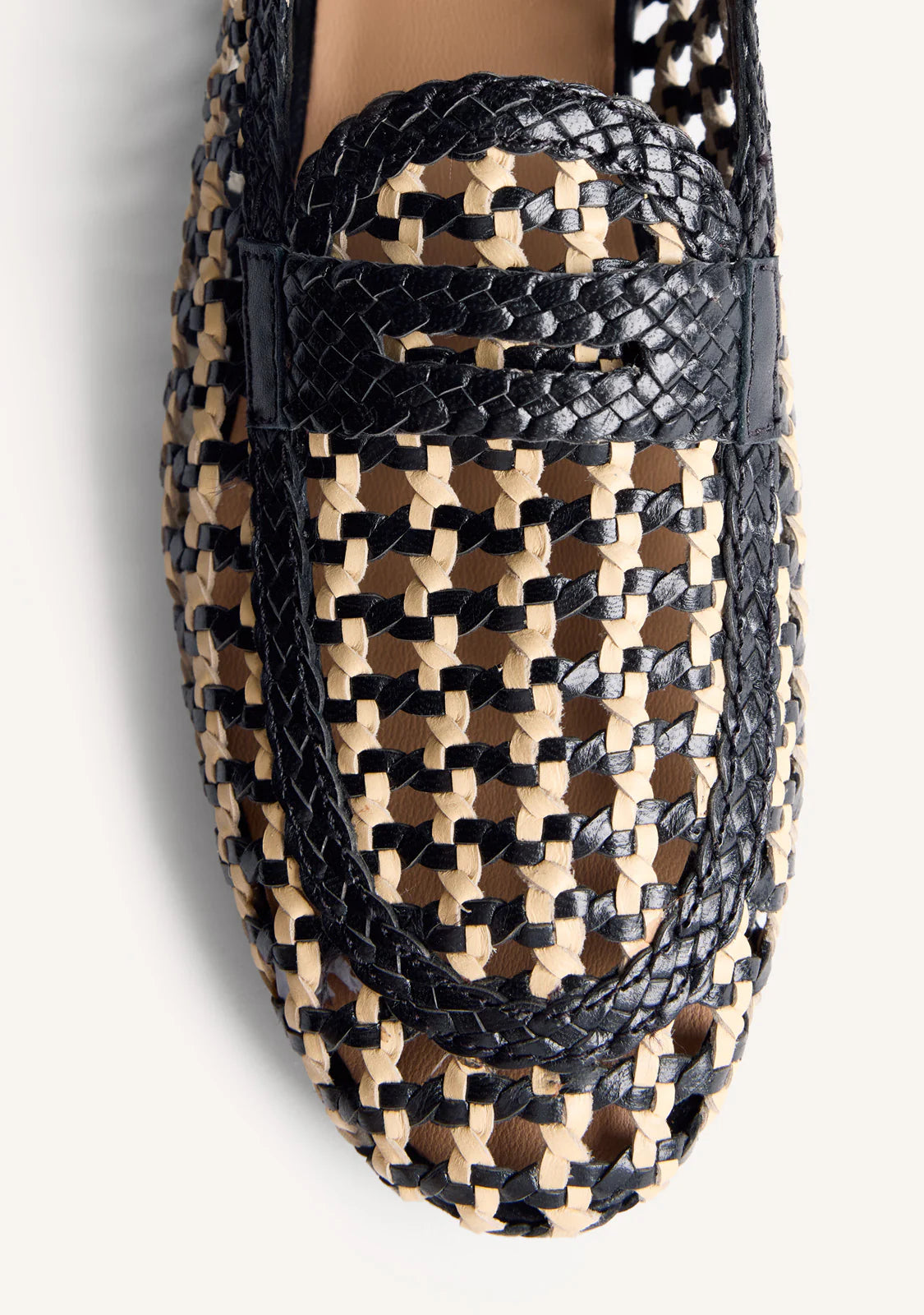 Gioseppo Rafia Woven Loafer Wabasha