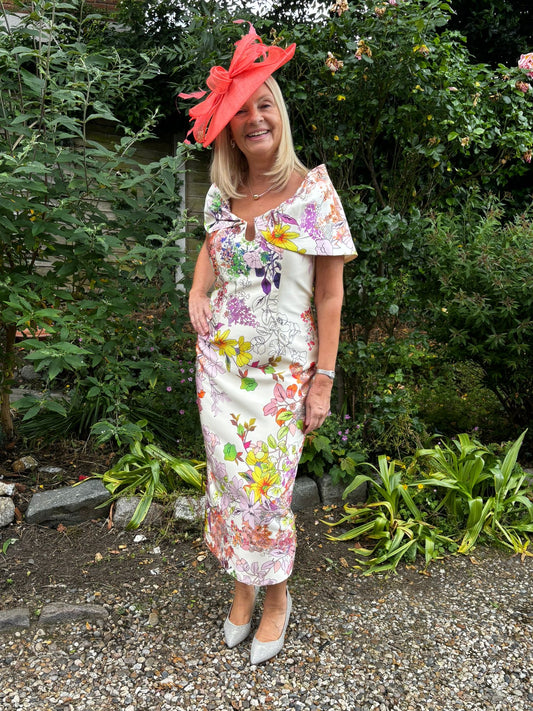 Carla Ruiz Floral Dress 51600