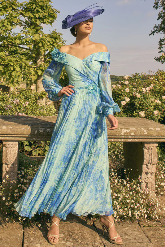 Veni Infantino Floral Chiffon Dress 992780