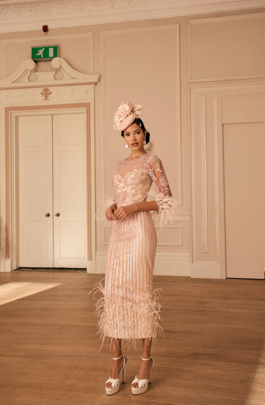 *Coming Soon* Veni Infantino Dusty Rose Dress 992808