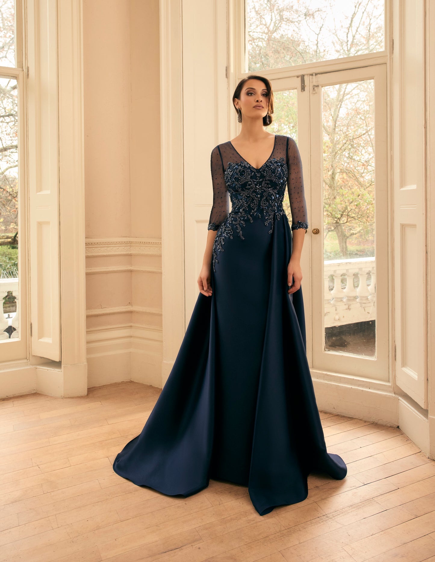 *Coming Soon* Veni Infantino Navy Bead Dress 992878