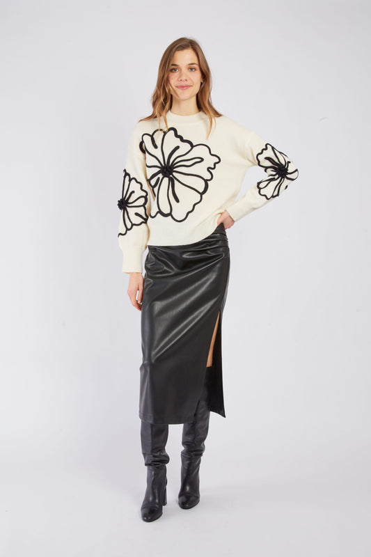 Derhy Ecru Sweater Abby