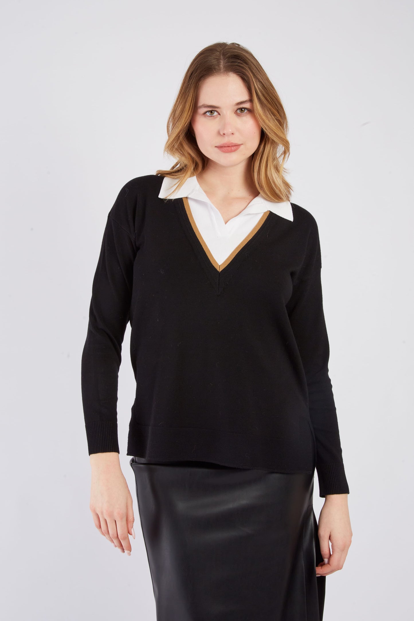 Derhy Black Sweater Agrippine