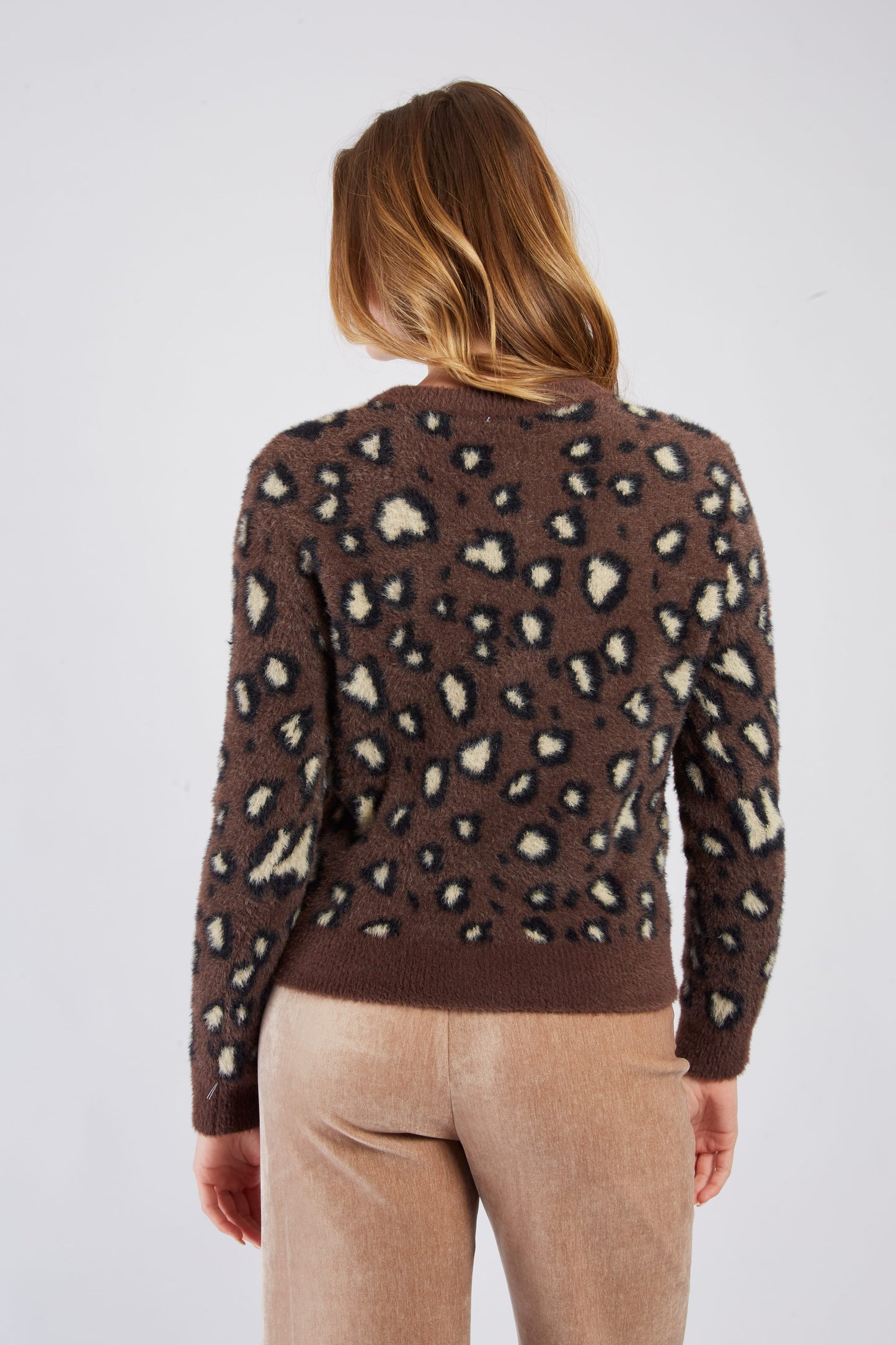 Derhy Brown Cardigan Bethany