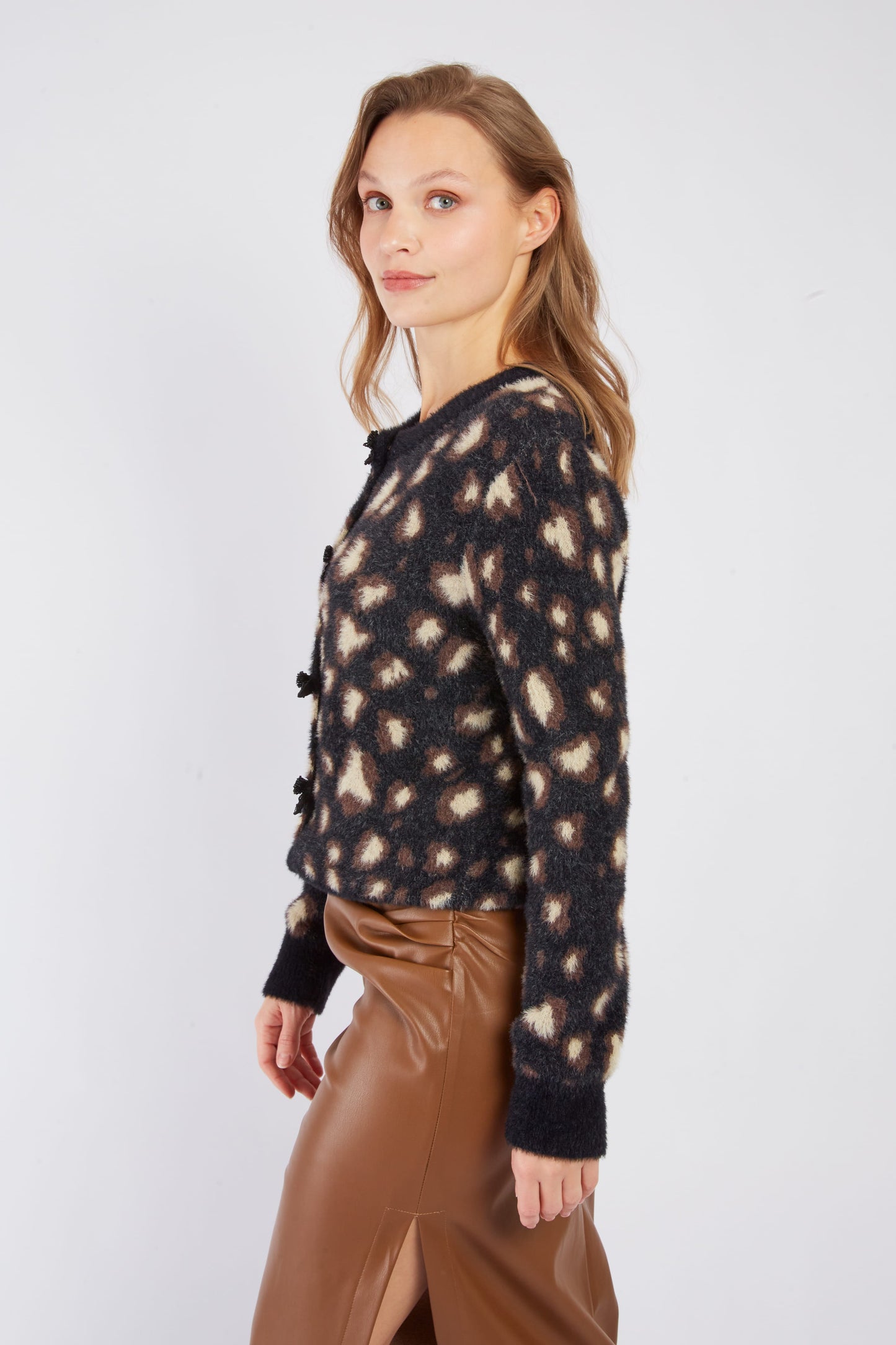 Derhy Black Cardigan Bethany